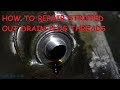 How To Repair Stripped Out Drain Plug Threads