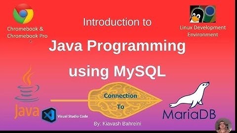 Java Programming Tutorial: Linux Development Environment, MariaDB, and VSCode on Google Chromebook