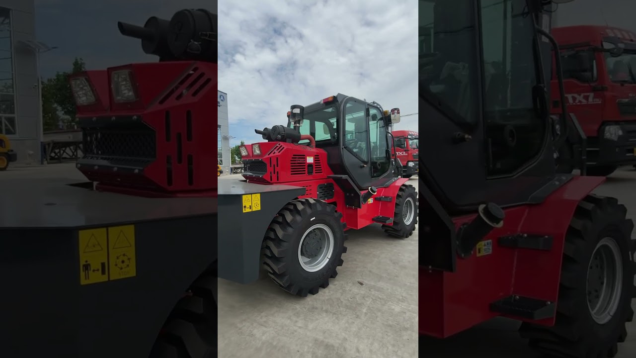 SAFER New Factory Forklift Diesel Engine Rough Terrain Forklift Outdoor Use With 2WD 4WD Forklift