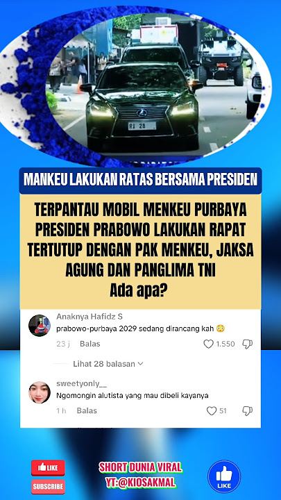 Situasi Genting? presiden lakukan ratas dengan purbaya‼️#shorts #trending #viralreels #viralnews
