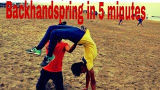 Backhandspring Learn In 5 Minutes