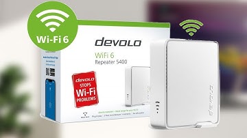 devolo WiFi 6 Repeater 5400, Mesh WLAN  - JetLoneStarr