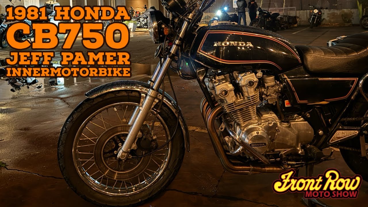 1981 Honda CB750 - Jeff Pamer - Front Row Moto Show 2024 - YouTube