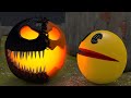 Pacman vs Pumpkin Venom Pac in Haunted Halloween Maze