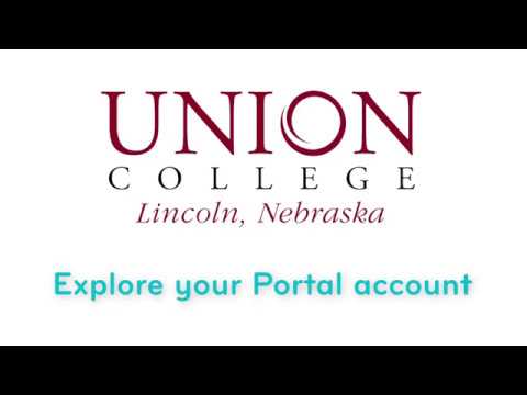 Learn how to use Union College's student portal