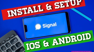 How to install signal app for android