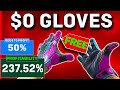 From NOTHING To GLOVES With PROFITABLE CS2 Trade Ups! (HUGE PROFIT)