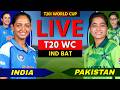 🔴 LIVE: IND W vs PAK W, T20 World Cup 2026, Live Cricket Match Scores & Commentary, IND BAT