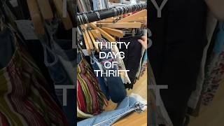 30 days of thrift starts tomorrow #thrifting #thriftwithme #thriftstorefinds