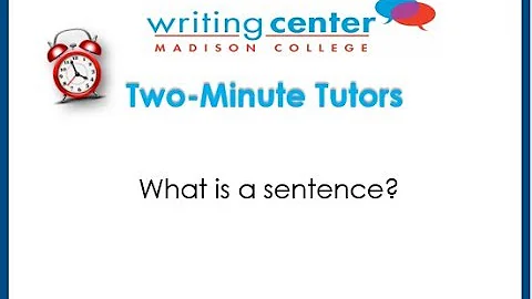 What is a Sentence?