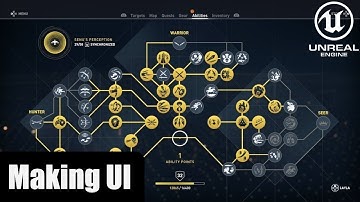 Unreal Engine 5 - Skill Tree System Part 2 - Skill Widget Design