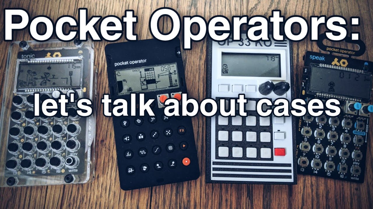 Pocket Operators / A Review of Various Cases 