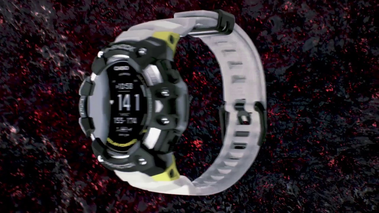 OUT NOW First GSHOCK with heart rate monitor GBDH1000 GSQUAD YouTube
