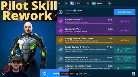 War Robots test server pilot rework :(    Also Testing the new modules again