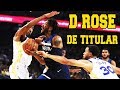 GOLDEN STATE X TIMBERWOLVES - D ROSE COM ÓTIMA ATUAÇÃO #REACT