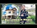 House tour 9  sentrina lipa batangas  5 br alexandria 3storey single attached biggest model