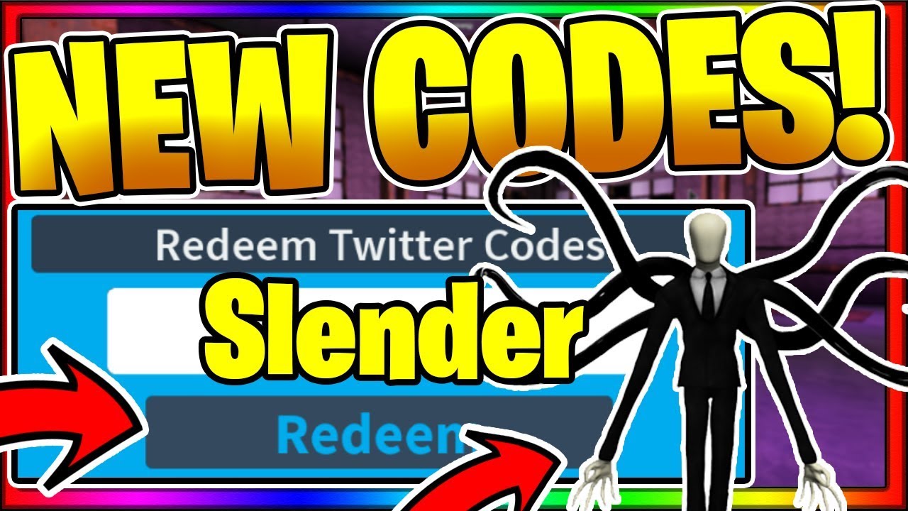 All New Secret Op Working Codes 2019 Roblox Stop It Slender Halloween Youtube - stop it slender codes roblox march 2020 mejoress