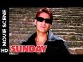 Ajay saves the day | Ajay Devgn, Irrfan Khan, Arshad Warsi | Sunday | Movie Scene | Comedy