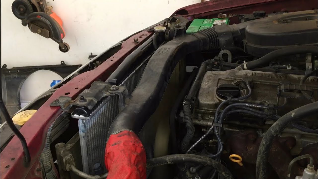 Nissan Radiator and Fan Clutch Replacement YouTube