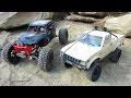 RC ADVENTURES - Black Widow & Trail Finder 2 hit the Rock Pile!