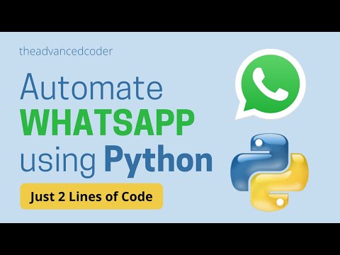 Automate Whatsapp Messages using Python in Hindi | Python Fun Program