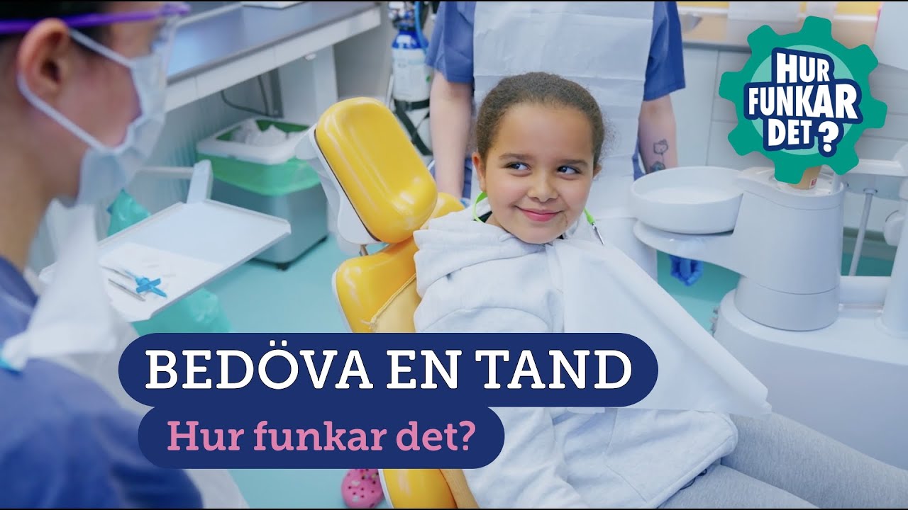 Bedöva en tand (barn)