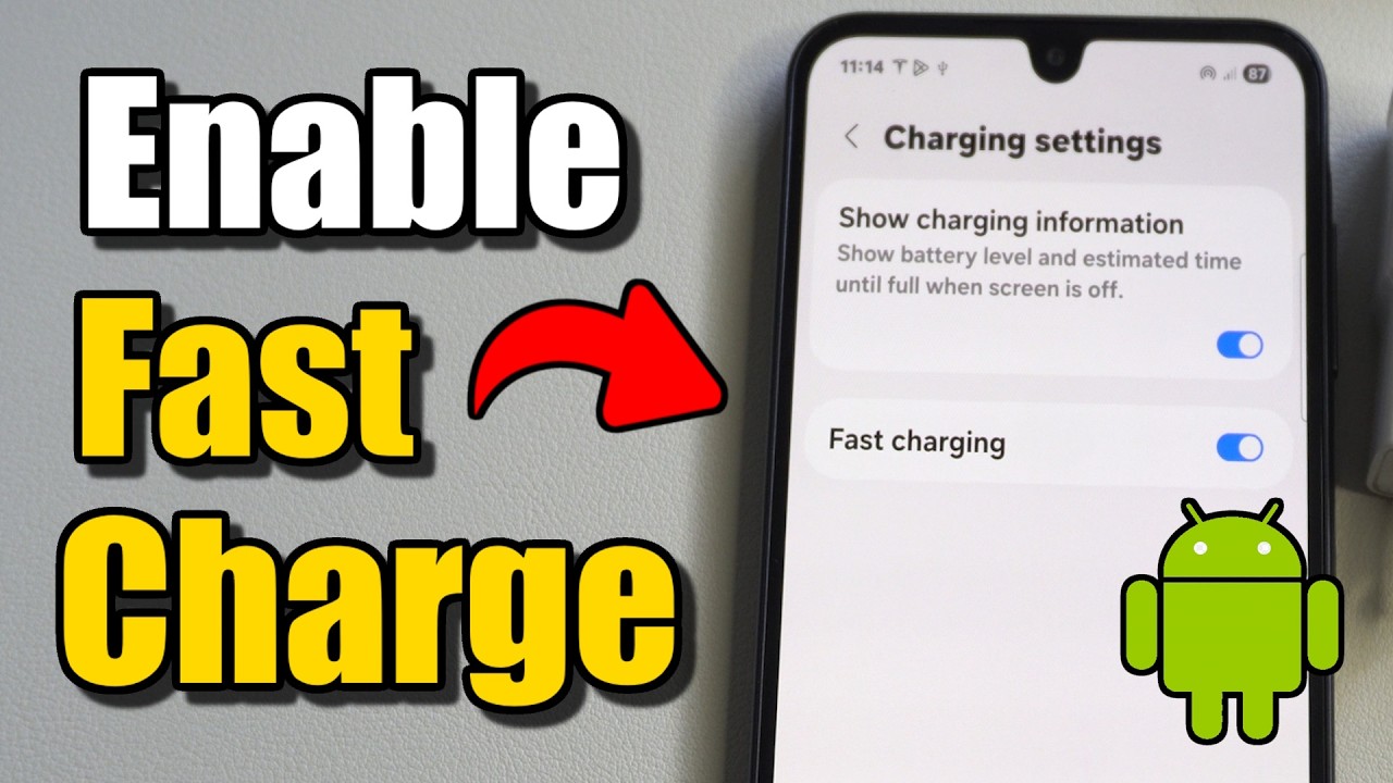 How to Fix & Enable Fast Charging on Android Phone Settings (Best ...