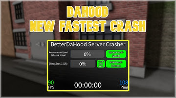 DaHood script crash: FASTEST CRASH, FREE AND EASY TO USE, 2 MINUTE CRASH
