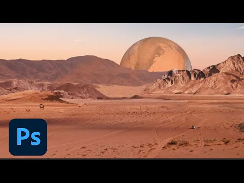 How To Make Alien Landscape In Photoshop?