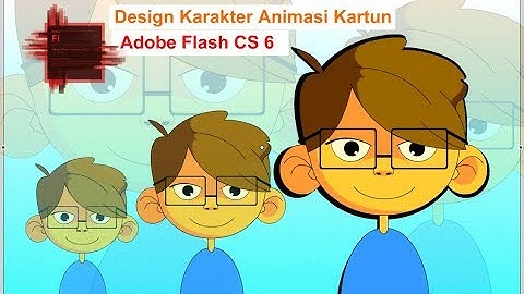 Cara Buat Design Karakter Tokoh Animasi Kartun | Adobe Flash CS6