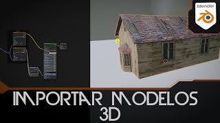 Importing OBJ/FBX files into Blender 3.0 and Model Pages - Blender Tutorial