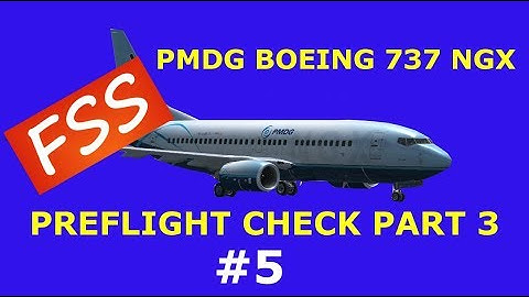 PMDG 737 NGX TUTORIAL PREFLIGHT PART 3-FMC CONFIGURATION