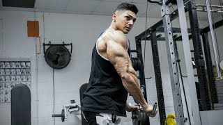 Don't freak out when you see these Triceps! Andrei Deiu Arm Workout - Ep 3: Road to Arnolds