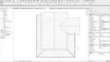 Revit; Second Floor, Roof Plan 03