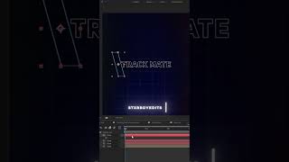After Effects Track Matte Tutorial: Hide/Reveal Anything! 🔥 #trending #viralvideo #aftereffects