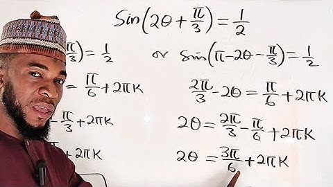 Sin(2x + π/3) = ½ oplossen | Stapsgewijze handleiding voor trigonometrische vergelijkingen