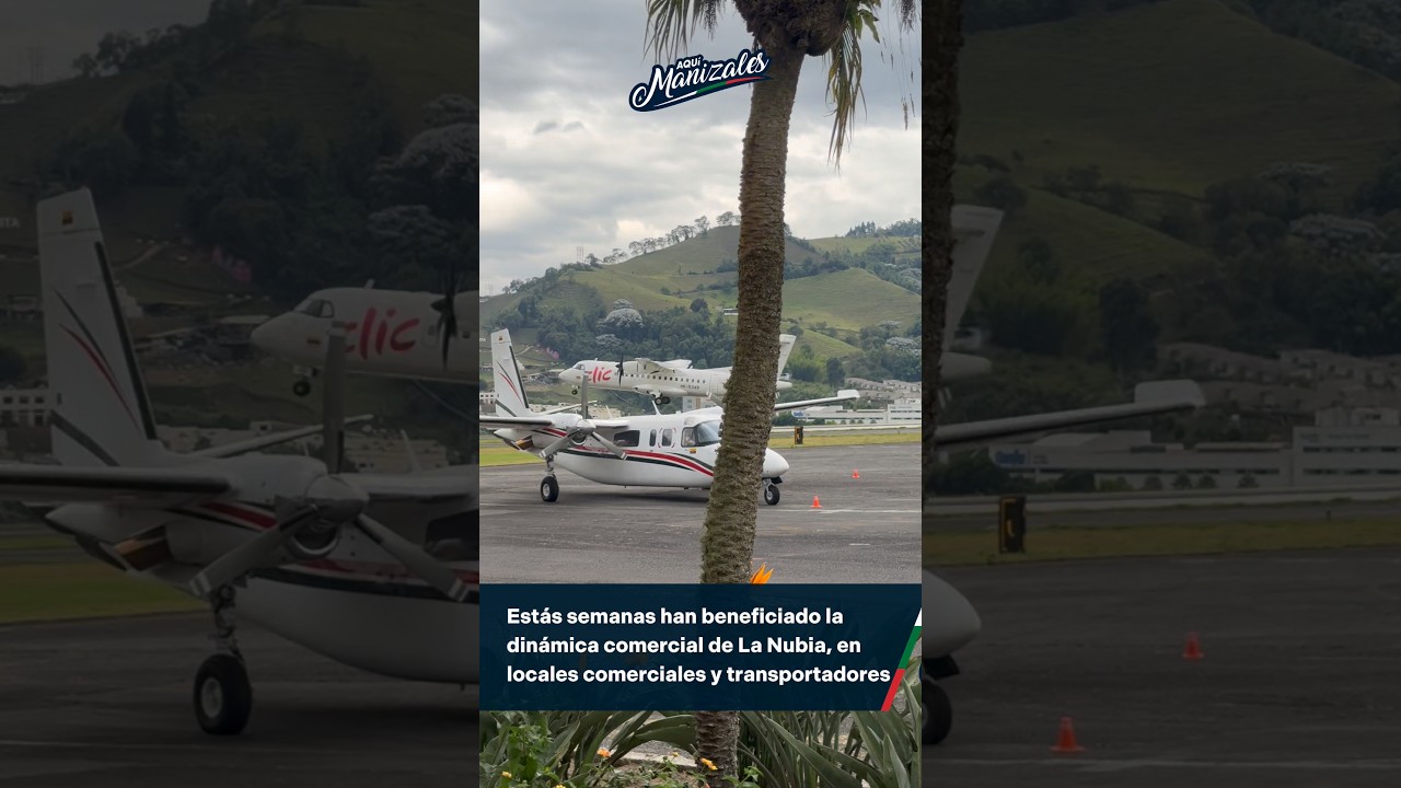 Aeropuerto La Nubia de Manizales después del Terremoto