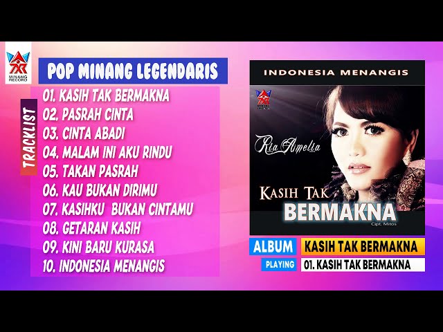 RIA AMELIA - POP INDONESIA KASIH TAK BERMAKNA | RIA AMELIA FULL ALBUM class=