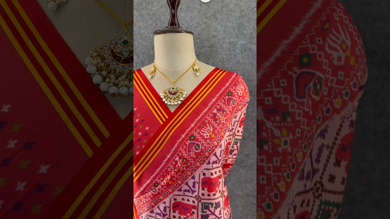 Printed Patola Sarees for Women