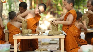 สนุกคิด สนิทธรรม - เรียนปั้นรูปพระพุทธเจ้า กับนายดี ช่างหม้อ