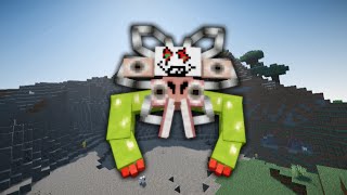 Omega Flowey and Chara in Minecraft (Undertale Mod 1.0.0)