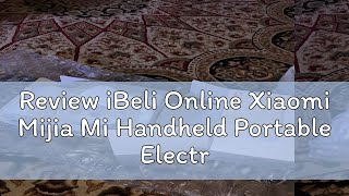 Review iBeli Online Xiaomi Mijia Mi Handheld Portable Electric Steam Iron Garment Steamer 1200W MJG