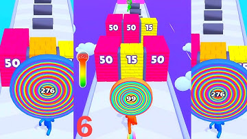 Layer Man Run 3D - All Levels Gameplay (Android, IOS) Part 6