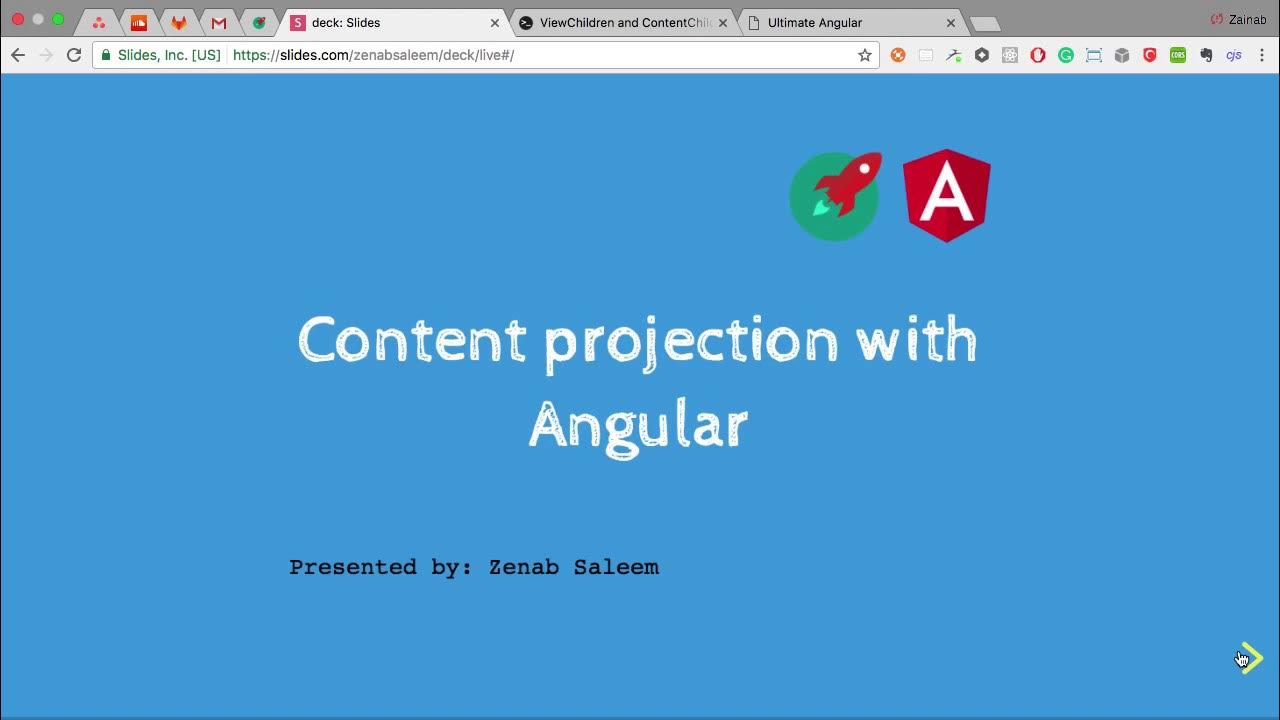 Content Projection with Angular Tutorial [Urdu/Hindi] YouTube