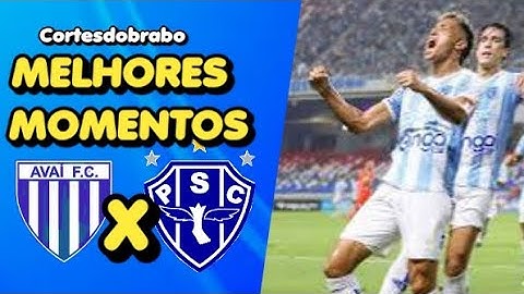 AVAÍ X PAYSANDU HIGHLIGHTS GOALS SERIES B2025