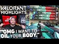 "OMG HIKO I WANT TO OIL YOUR BODY!" | Valorant Stream Highlights
