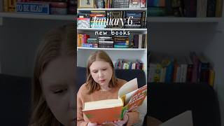January 6 new books #booktube #tbr #books