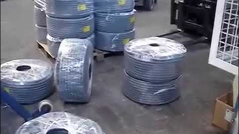 Automatic Coiler for hose and pipe, coiling machine