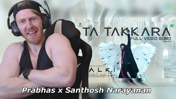 Ta Takkara - Video Song | Kalki 2898 AD | Prabhas | Disha| Santhosh Narayanan• Reaction By Foreigner