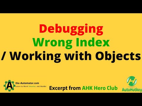 Debugging Wrong Index And Working With Objects Concat 